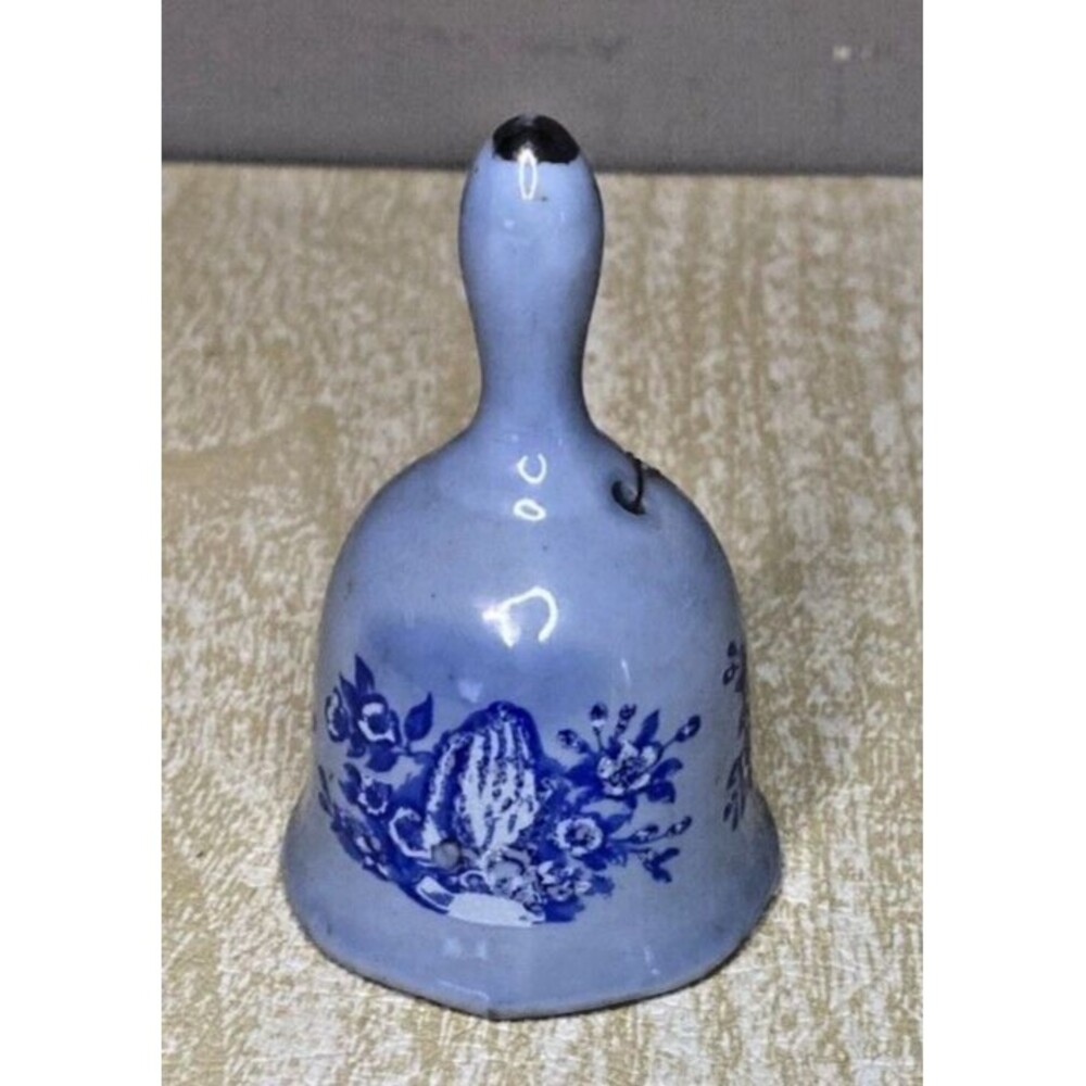 Vintage Blue Bell Praying Hands 1979 Spencer Gifts Collectors Bell